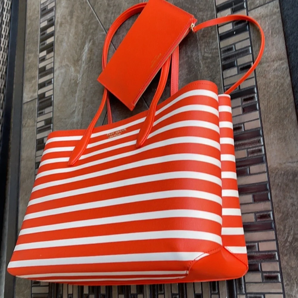 Kate Spade All Day Sailing Stripe Large Tote